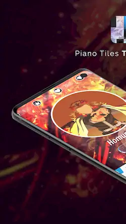 Скачать Piano Tiles Demon Slayer Anime [Взлом Бесконечные монеты/MOD Меню] на Андроид