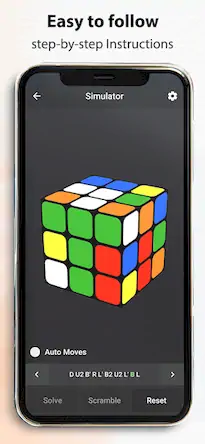 Скачать AZ Rubik's cube solver [Взлом Бесконечные монеты/Режим Бога] на Андроид