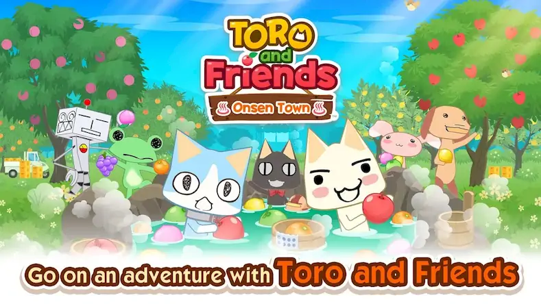 Скачать Toro and Friends: Onsen Town [Взлом Бесконечные деньги/МОД Меню] на Андроид