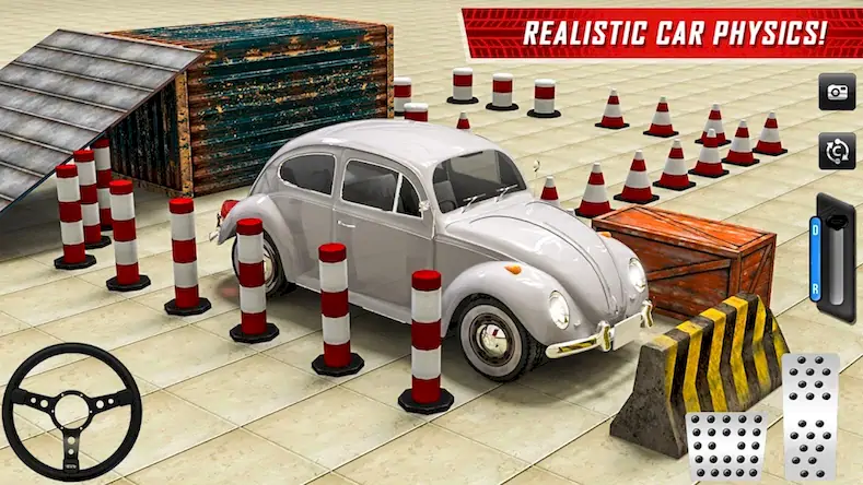 Скачать Classic Car Parking: Car Games [Взлом Бесконечные монеты/MOD Меню] на Андроид