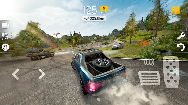 Скачать Extreme Car Driving Simulator [Взлом Много монет/God Mode] на Андроид