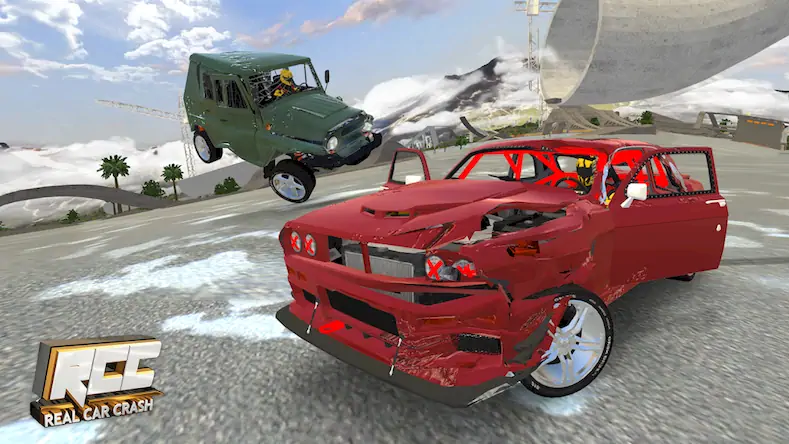 Скачать RCC - Real Car Crash Simulator [Взлом Много денег/MOD Меню] на Андроид