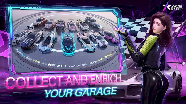 Скачать Ace Racer [Взлом Много монет/Разблокированная версия] на Андроид