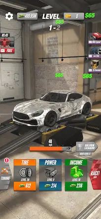 Скачать Dyno 2 Race - Car Tuning [Взлом Много монет/Unlocked] на Андроид