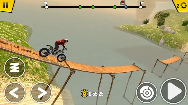 Скачать Trial Xtreme 4 Bike Racing [Взлом Бесконечные деньги/God Mode] на Андроид