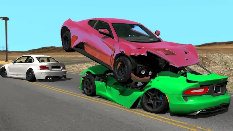 Скачать Car Crash III Beam Симулятор Р [Взлом Много денег/God Mode] на Андроид
