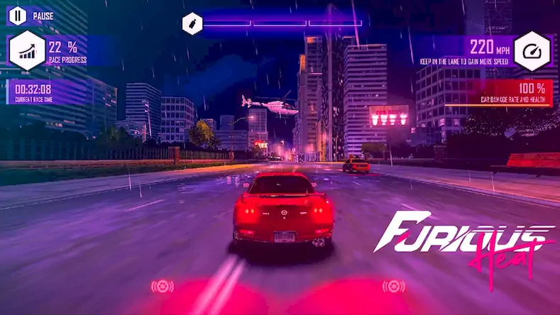Скачать Furious: Heat Racing 2023 [Взлом Много монет/Unlocked] на Андроид