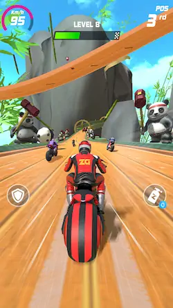 Скачать Bike Race: Racing Game [Взлом Много денег/Разблокированная версия] на Андроид