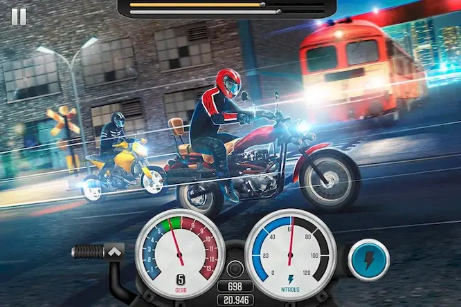 Скачать TopBike: Racing & Moto 3D Bike [Взлом Много монет/МОД Меню] на Андроид