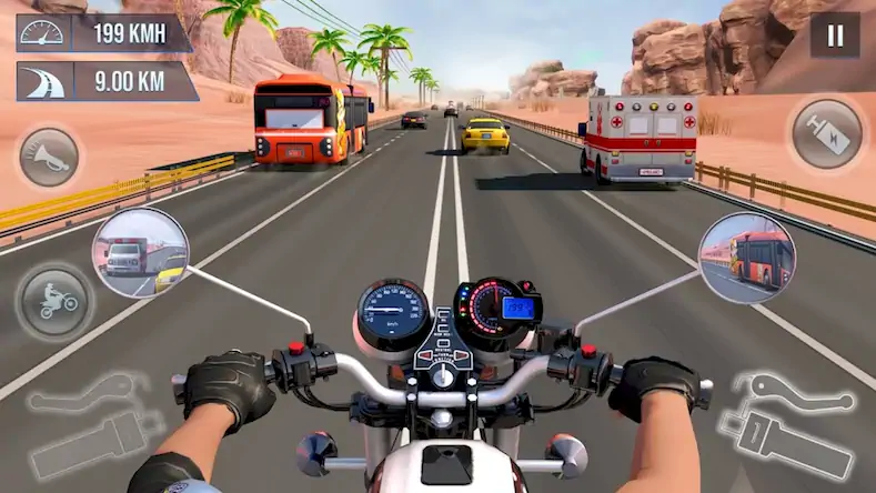 Скачать Велосипедные гонки 3D-гонка [Взлом Бесконечные монеты/MOD Меню] на Андроид