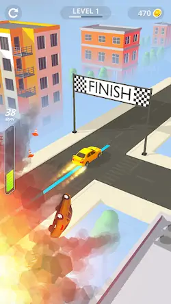 Скачать Line Race: Уличные Гонки [Взлом Много денег/God Mode] на Андроид