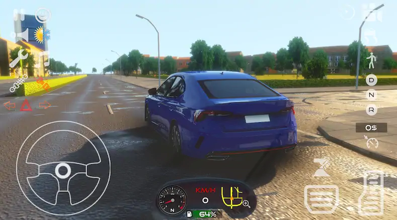Скачать Real Car Driving Games 2024 3D [Взлом Много монет/God Mode] на Андроид