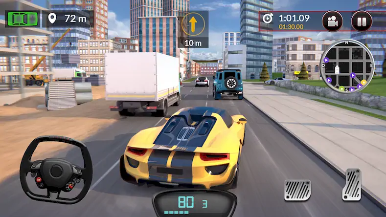 Скачать Drive for Speed: Simulator [Взлом Много денег/Разблокированная версия] на Андроид