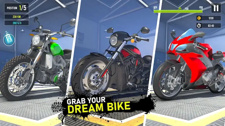 Скачать Moto Traffic Bike Race Game 3d [Взлом Много денег/МОД Меню] на Андроид