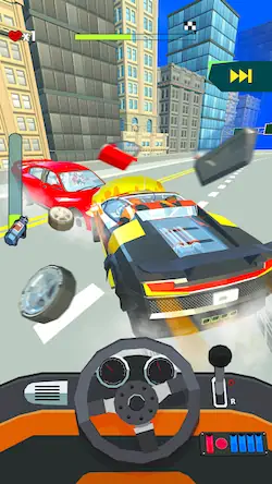Скачать Crazy Rush 3D - Уличные Гонки [Взлом Бесконечные деньги/Unlocked] на Андроид