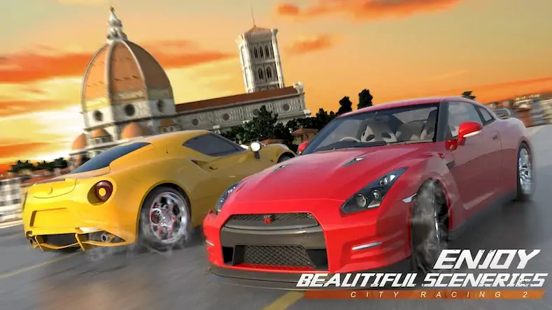 Скачать City Racing 2: 3D Racing Game [Взлом Бесконечные деньги/МОД Меню] на Андроид