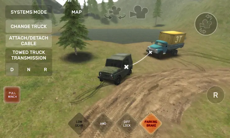 Скачать Dirt Trucker: Muddy Hills [Взлом Бесконечные деньги/Unlocked] на Андроид