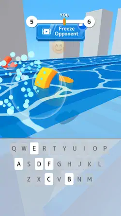 Скачать Type Spin: alphabet run game [Взлом Много денег/Unlocked] на Андроид