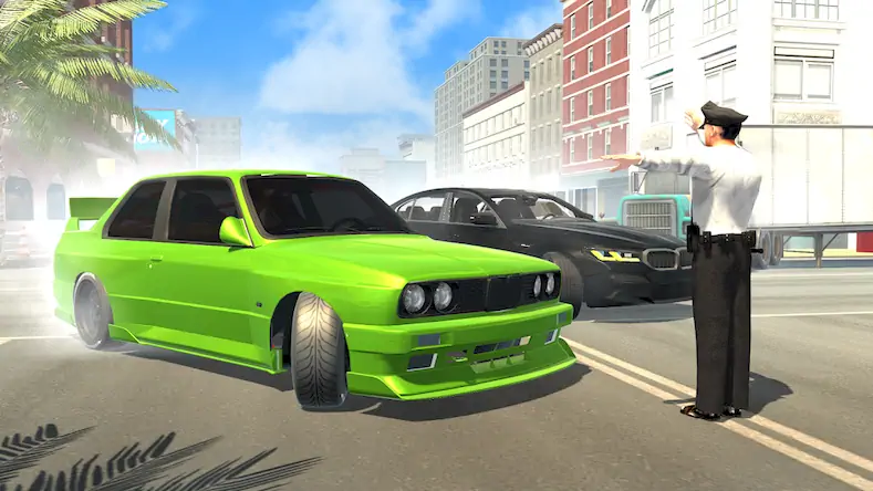 Скачать E30 Drift Simulator Car Games [Взлом Бесконечные монеты/Режим Бога] на Андроид