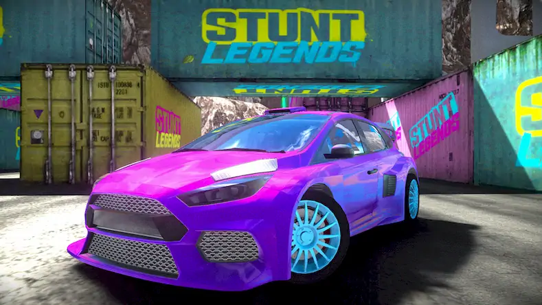 Скачать Stunt Legend Real Drift Racing [Взлом Бесконечные деньги/МОД Меню] на Андроид
