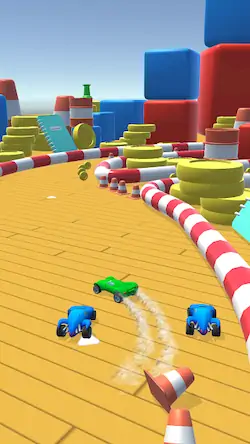 Скачать Toy Cars: 3D Car Racing [Взлом Много денег/Режим Бога] на Андроид