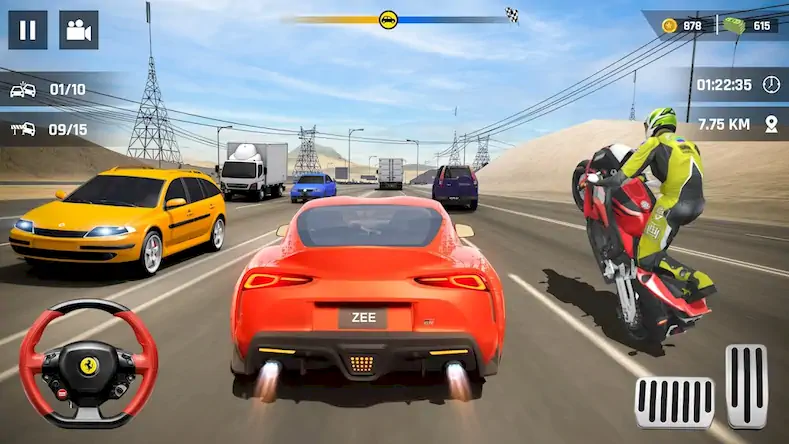 Скачать Car Racing - Super Car Games [Взлом Много денег/Unlocked] на Андроид