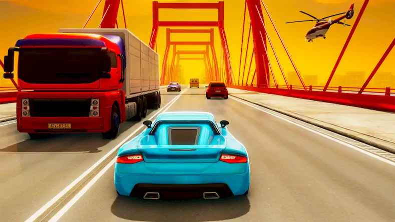 Скачать Traffic Racing - Real Car Game [Взлом Много монет/MOD Меню] на Андроид
