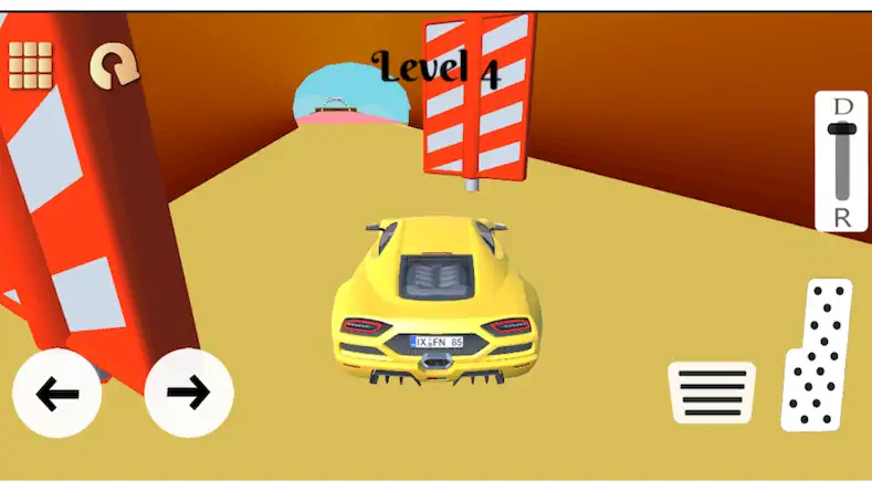 Скачать Car Jumpy Sky : Stunts Racing [Взлом Много денег/Режим Бога] на Андроид