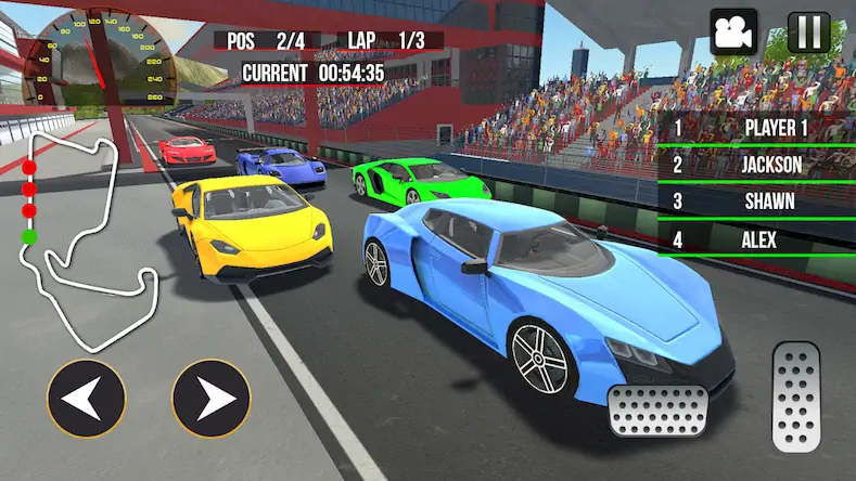 Скачать Real Car Racing-Car Games [Взлом Много монет/Разблокированная версия] на Андроид