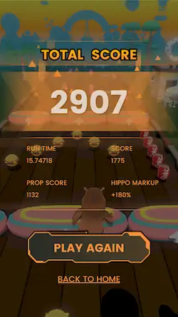 Скачать Hippo Dash [Взлом Бесконечные деньги/Разблокированная версия] на Андроид