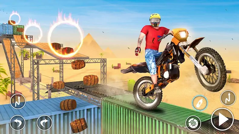 Скачать Bike Racing 3d: Stunt Legends [Взлом Много денег/MOD Меню] на Андроид