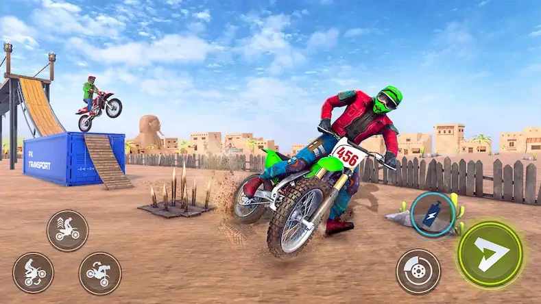 Скачать Bike Racing 3d: Stunt Legends [Взлом Много денег/MOD Меню] на Андроид