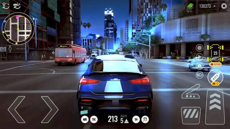 Скачать Driving Real Race City 3D [Взлом Много денег/Режим Бога] на Андроид