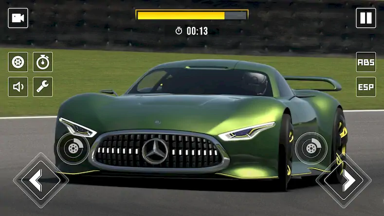 Скачать Drive Mercedes Benz Vision Car [Взлом Бесконечные деньги/God Mode] на Андроид