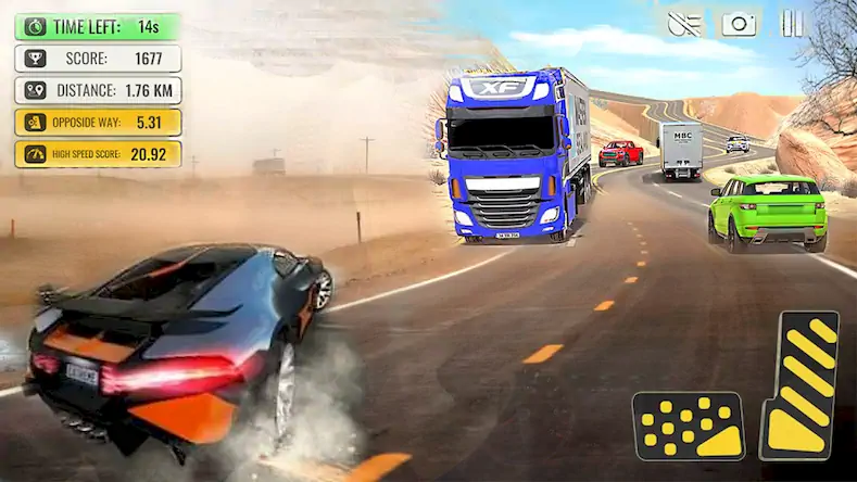 Скачать Car Highway Racing Game [Взлом Бесконечные деньги/Разблокированная версия] на Андроид