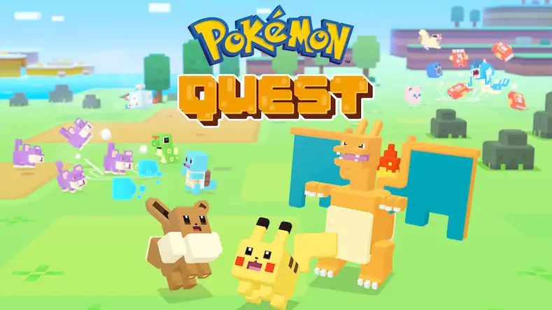 Скачать Pokémon Quest [Взлом Много денег/MOD Меню] на Андроид