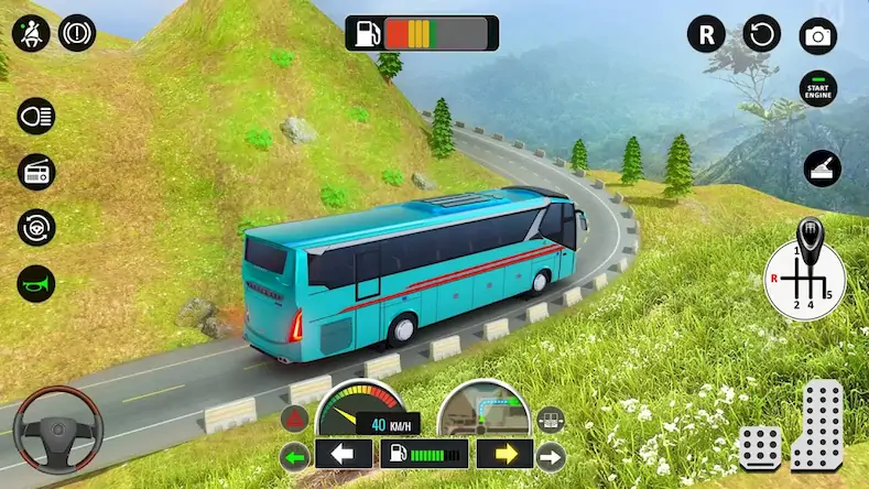 Скачать Bus Simulator Games: PVP Games [Взлом Много денег/God Mode] на Андроид