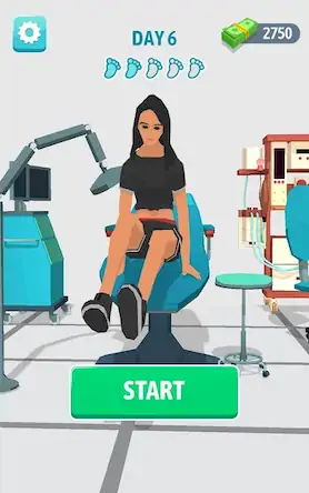 Скачать Foot Clinic - ASMR Feet Care [Взлом Много монет/God Mode] на Андроид