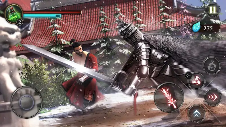 Скачать Takashi Ninja Warrior Samurai [Взлом Много монет/Разблокированная версия] на Андроид