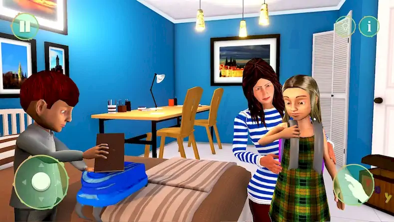 Скачать Family Simulator - Virtual Mom [Взлом Бесконечные монеты/МОД Меню] на Андроид