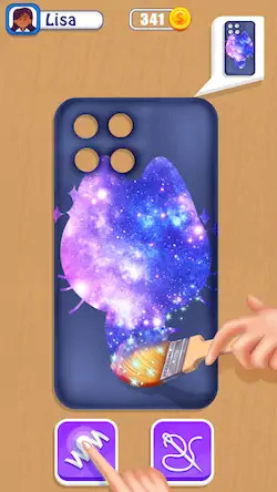 Скачать Чехлы для телефона DIY Игры [Взлом Бесконечные монеты/МОД Меню] на Андроид