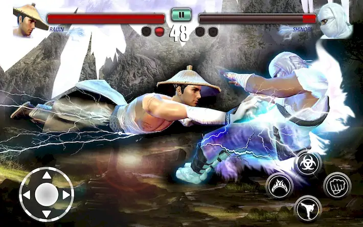 Скачать Ninja Games Fighting: Kung Fu [Взлом Бесконечные монеты/Разблокированная версия] на Андроид
