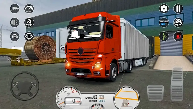 Скачать Euro Cargo Truck Simulator Pro [Взлом Бесконечные монеты/МОД Меню] на Андроид