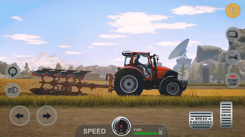 Скачать Игры про водителей тракторов [Взлом Бесконечные деньги/God Mode] на Андроид