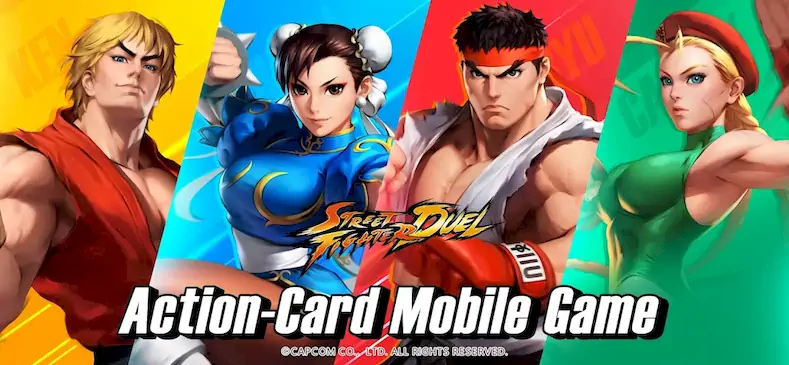 Скачать Street Fighter: Duel [Взлом Бесконечные монеты/Режим Бога] на Андроид