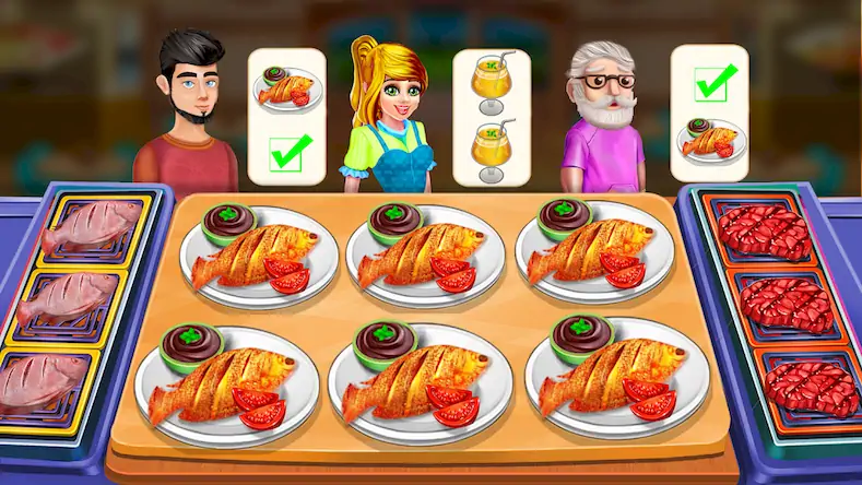Скачать Cooking Chefs:Restaurant Games [Взлом Бесконечные деньги/Unlocked] на Андроид