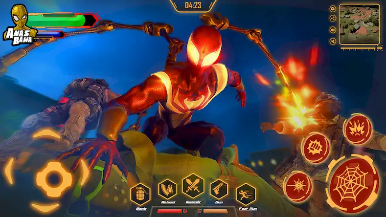 Скачать Iron Super Hero - Spider Games [Взлом Бесконечные деньги/Разблокированная версия] на Андроид
