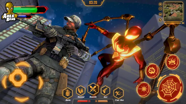 Скачать Iron Super Hero - Spider Games [Взлом Бесконечные деньги/Разблокированная версия] на Андроид