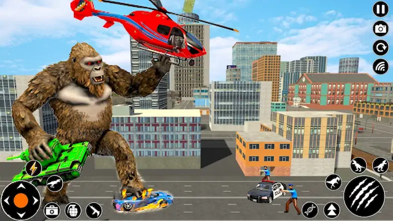 Скачать Gorilla vs King Kong 3D Games [Взлом Бесконечные деньги/God Mode] на Андроид