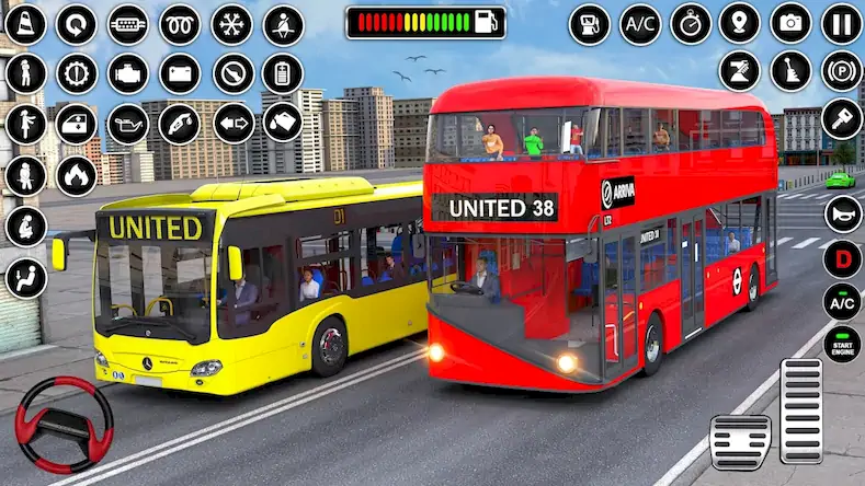 Скачать Bus Simulator Bus Driving Game [Взлом Бесконечные монеты/Режим Бога] на Андроид